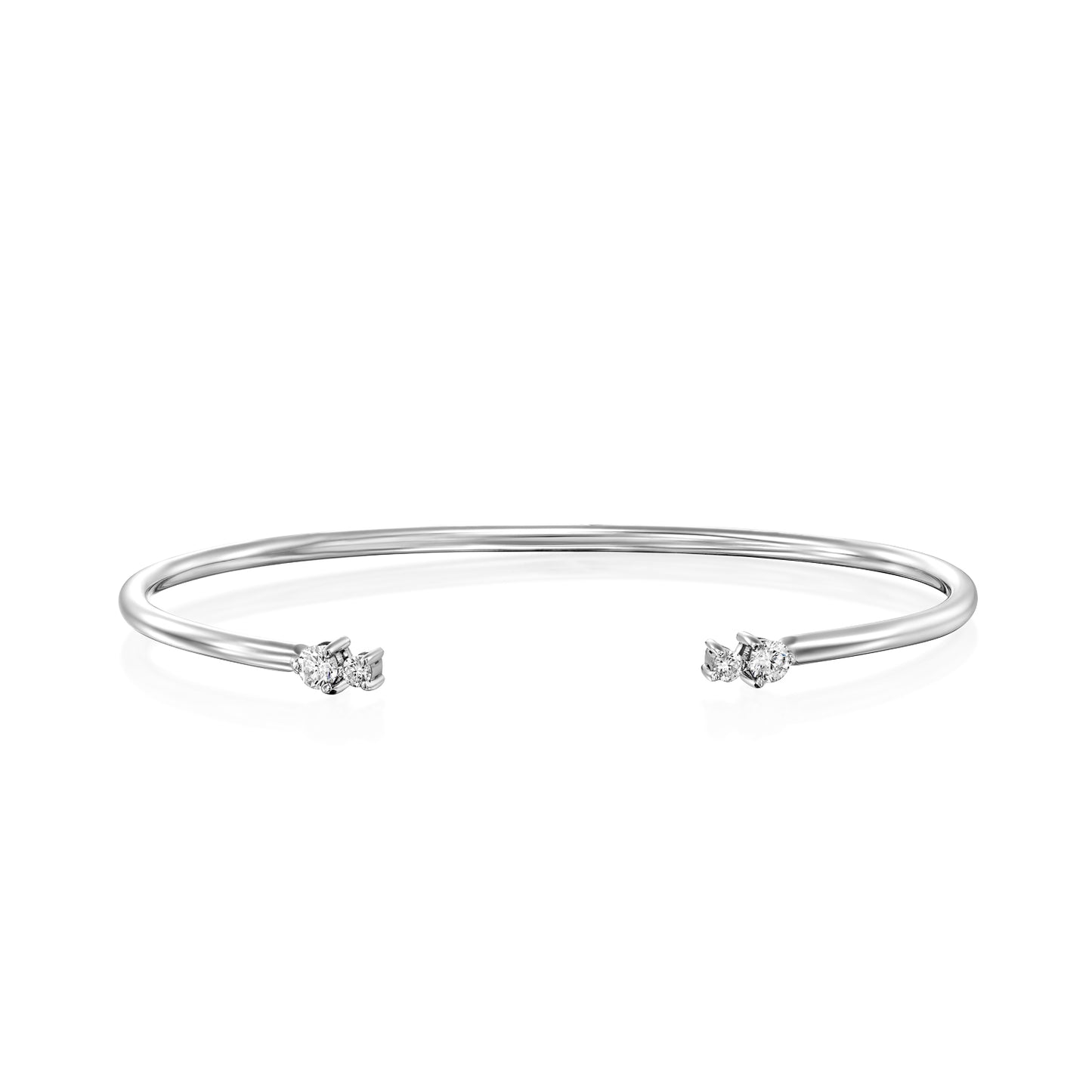 Face to Face Cuff Bracelet | צמיד שרוול פנים אל פנים