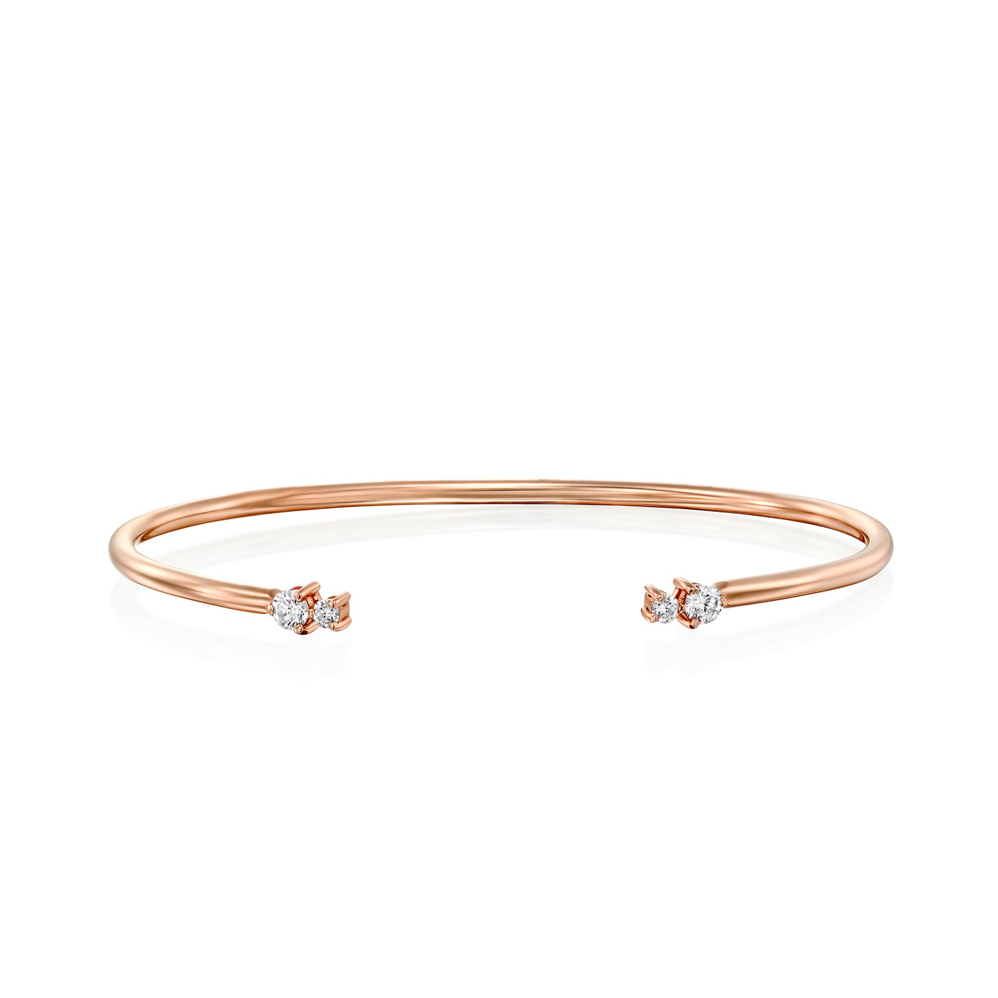 Face to Face Cuff Bracelet | צמיד שרוול פנים אל פנים