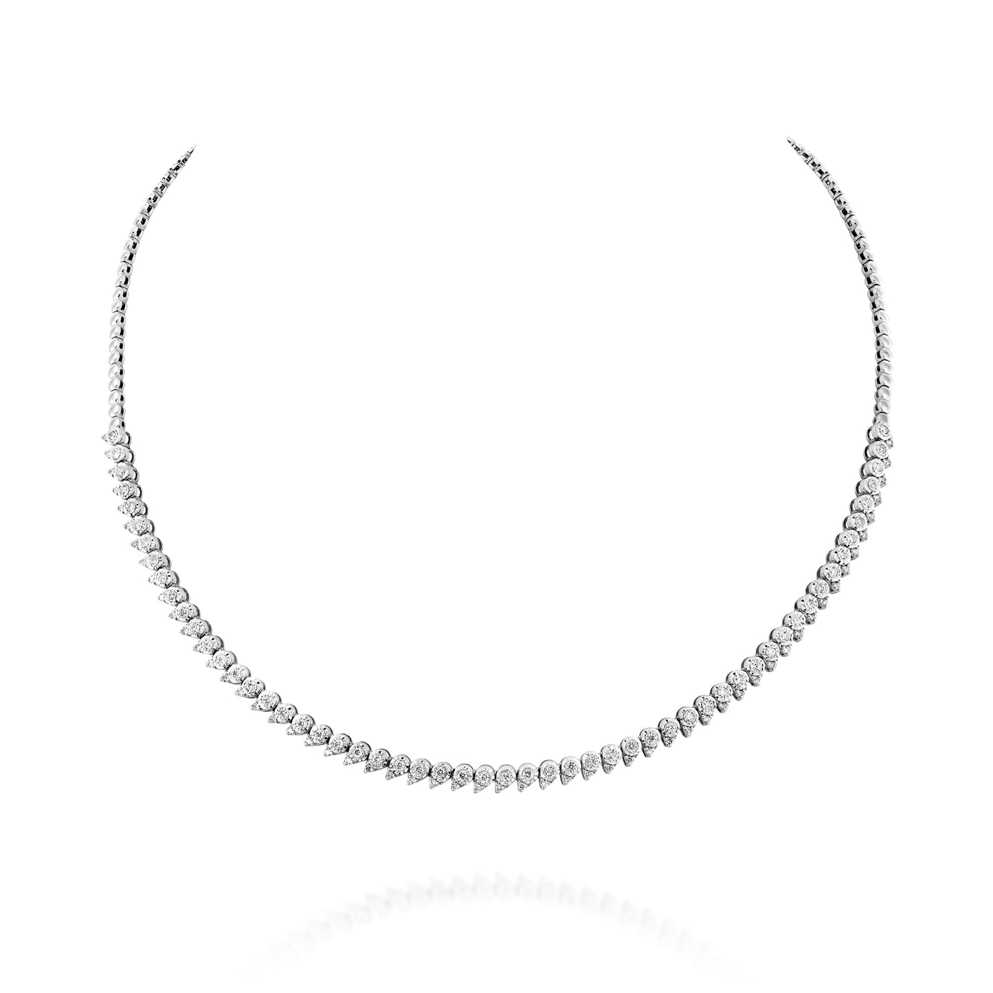 Drops Of Heaven Tennis Necklace | שרשרת טיפות גן עדן