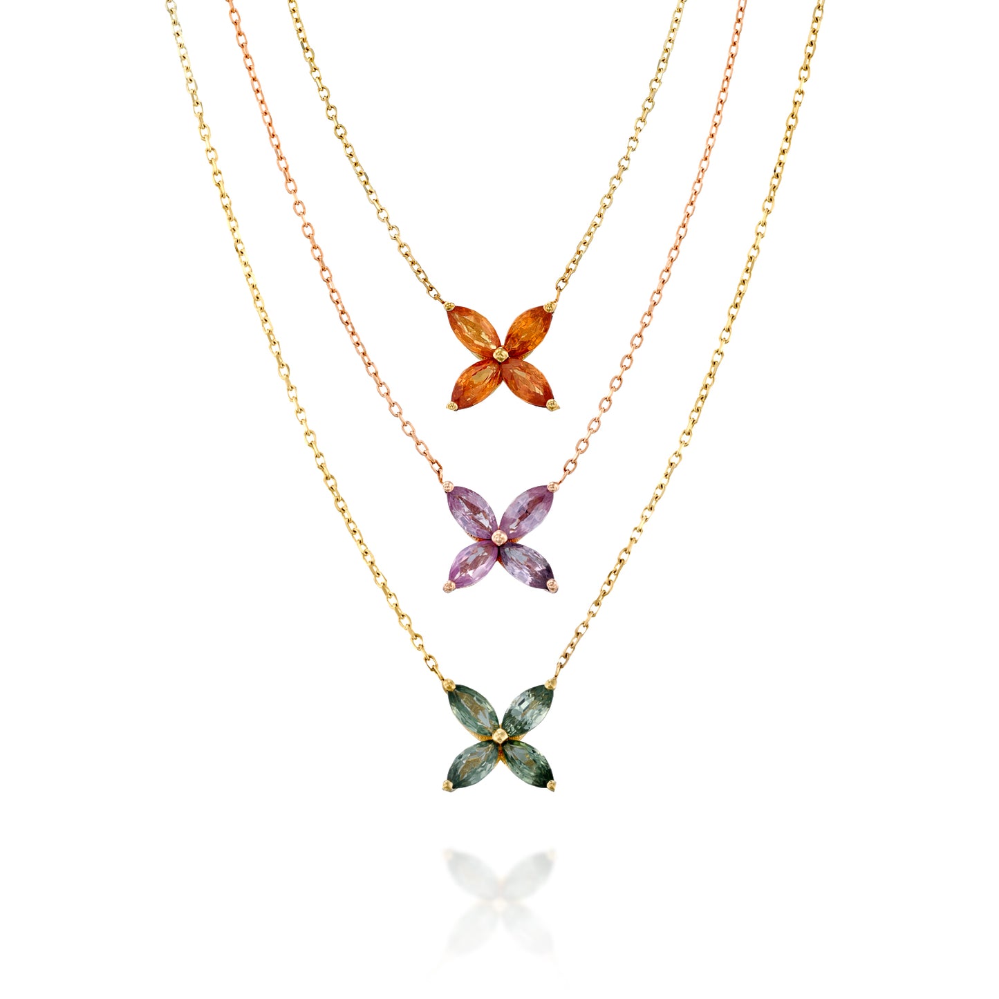 Maymond Flower Necklace | שרשרת פרח