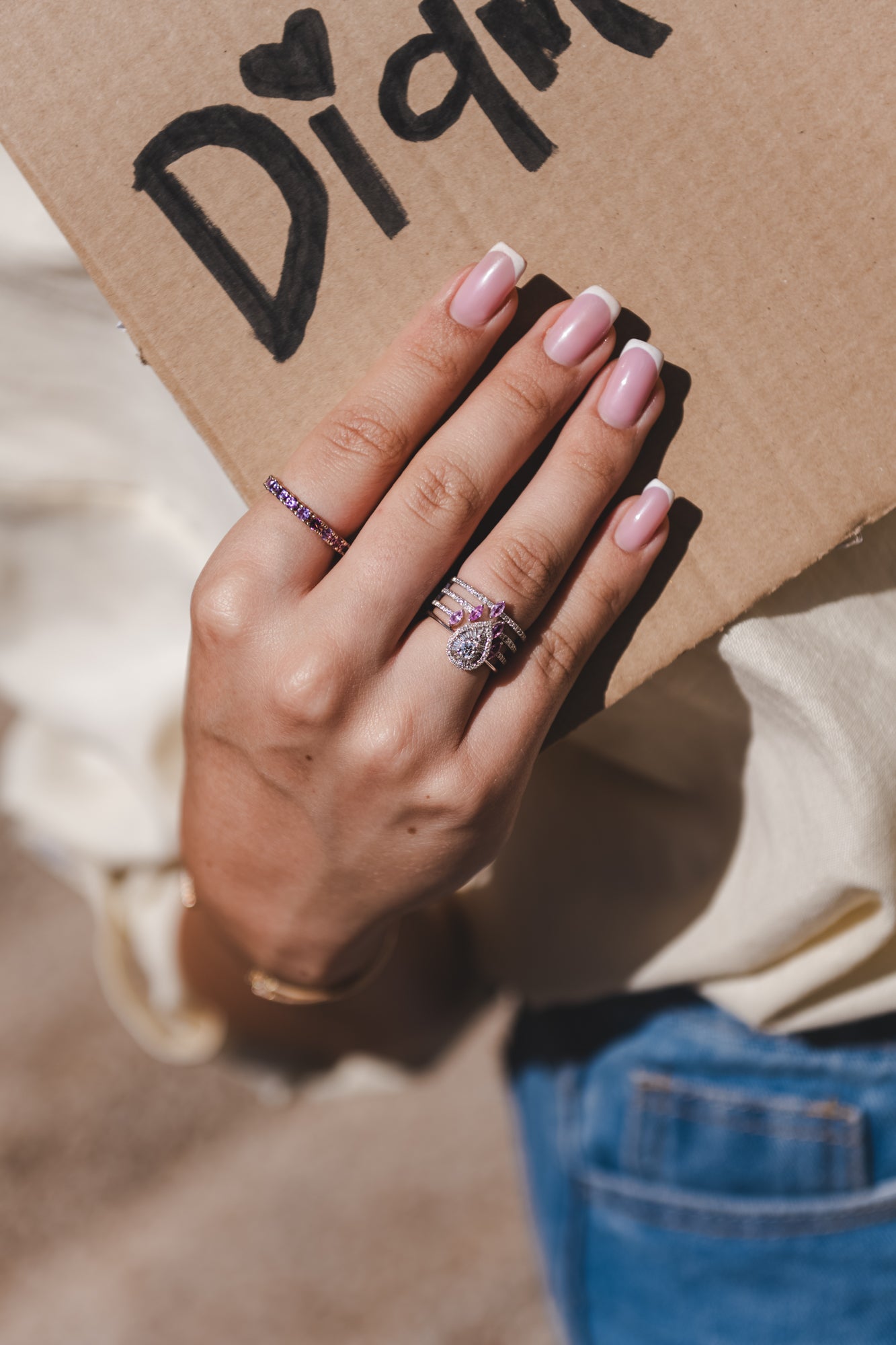 Don't Cry Ring|טבעת טיפה