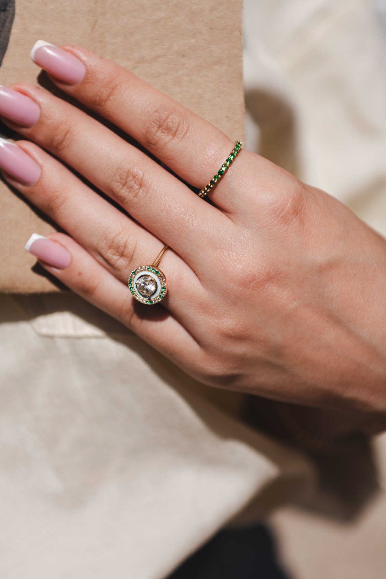 טבעת אמרלדים|Emerald Ring