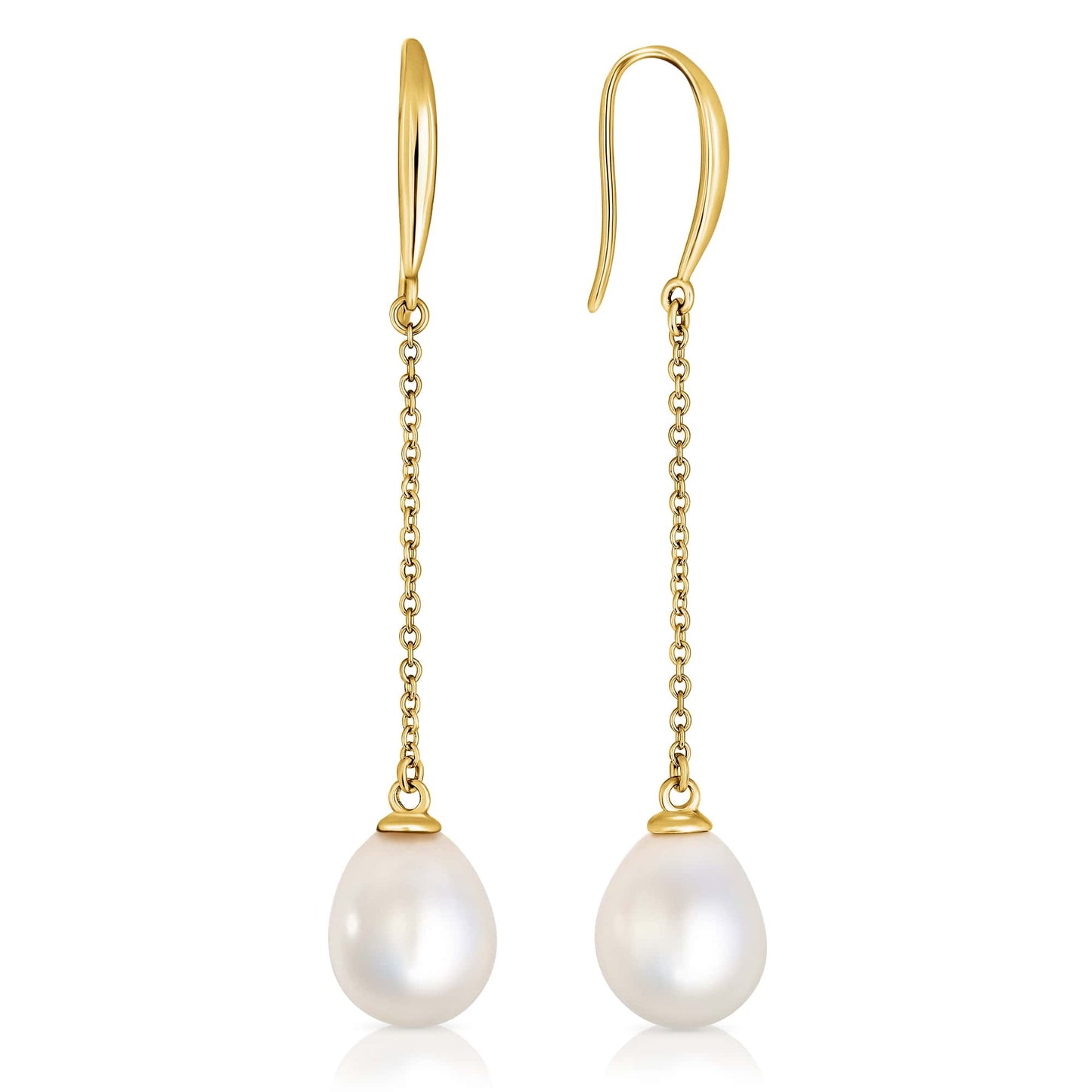 Enchanting Pearls | עגילי פנינים נופלים