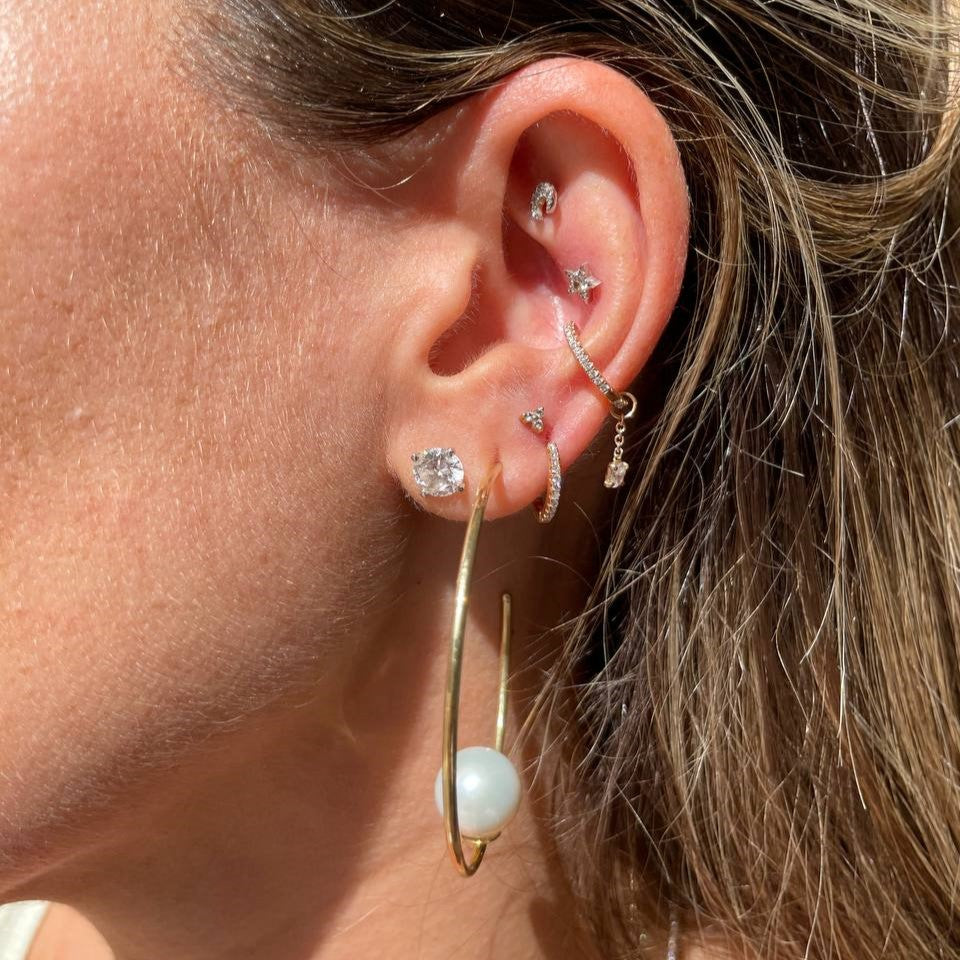 Pearly Delight | חישוקי פנינים