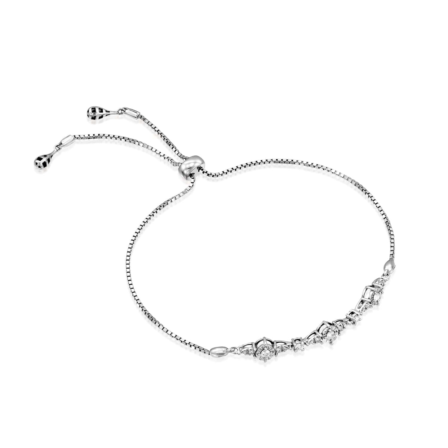 Geometric Diamond Bracelet - MAYMOND Jewelry