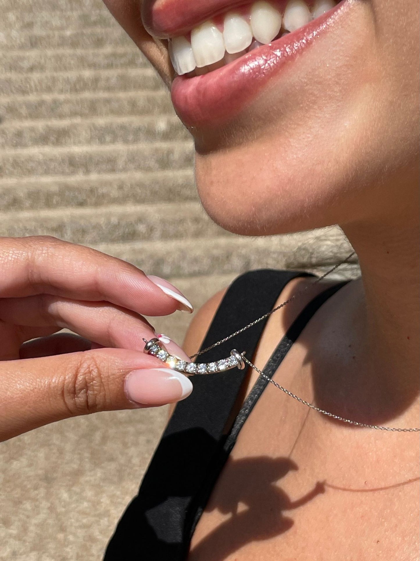 Smile Necklace | שרשרת חיוך