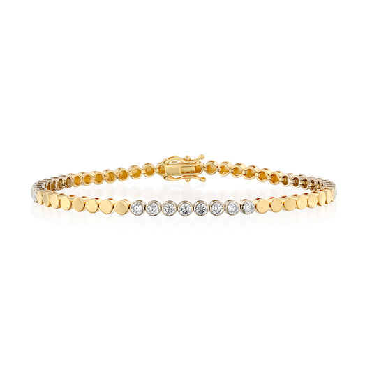 Martini Cocktail Tennis Bracelet | צמיד טניס יהלומים הוליווד