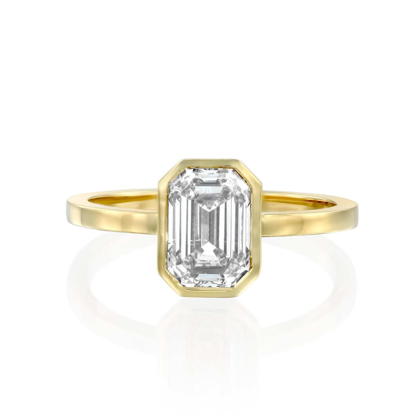 Emerald Crown Ring | טבעת יהלום אמרלד