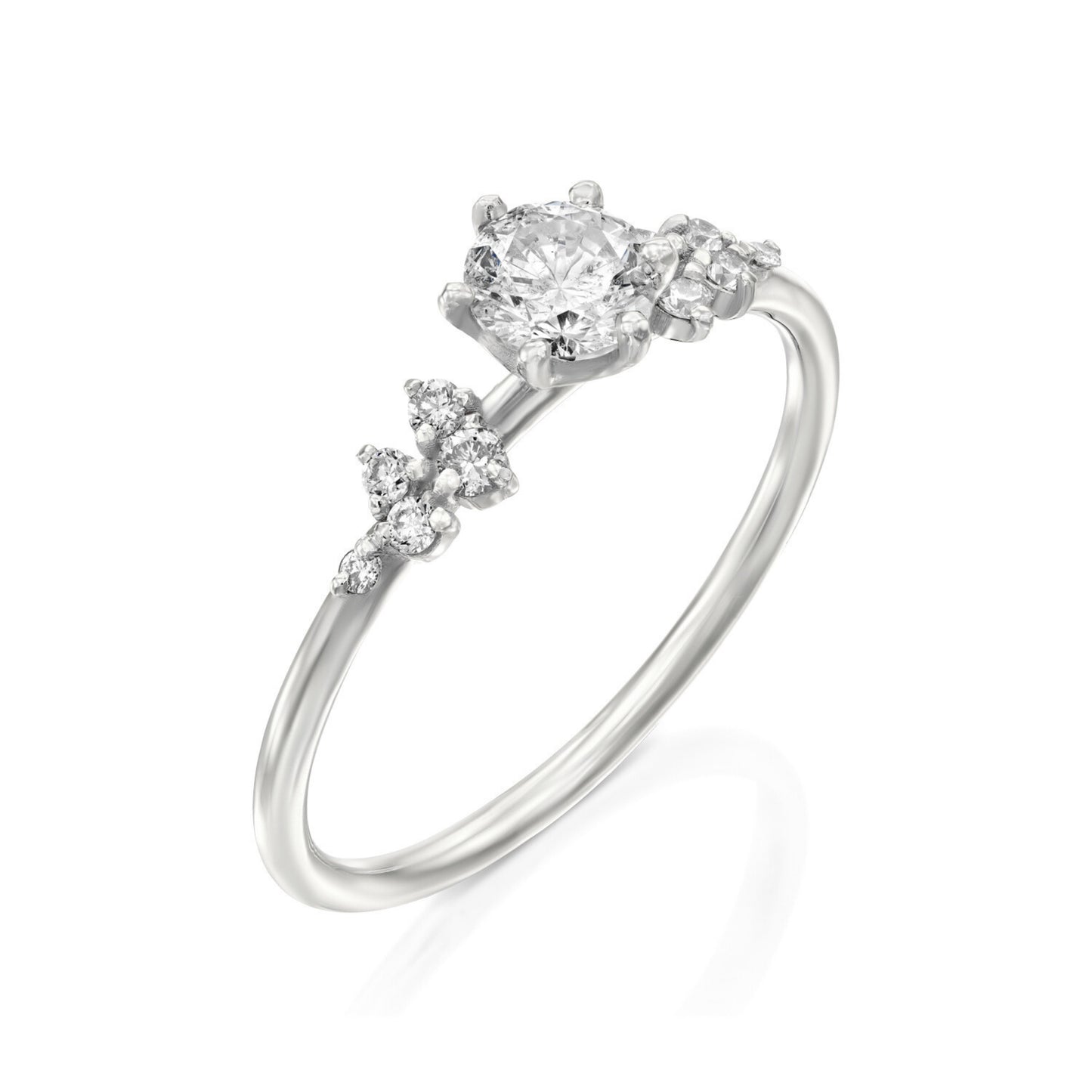 Romantic Diamond Ring|טבעת רומנטית