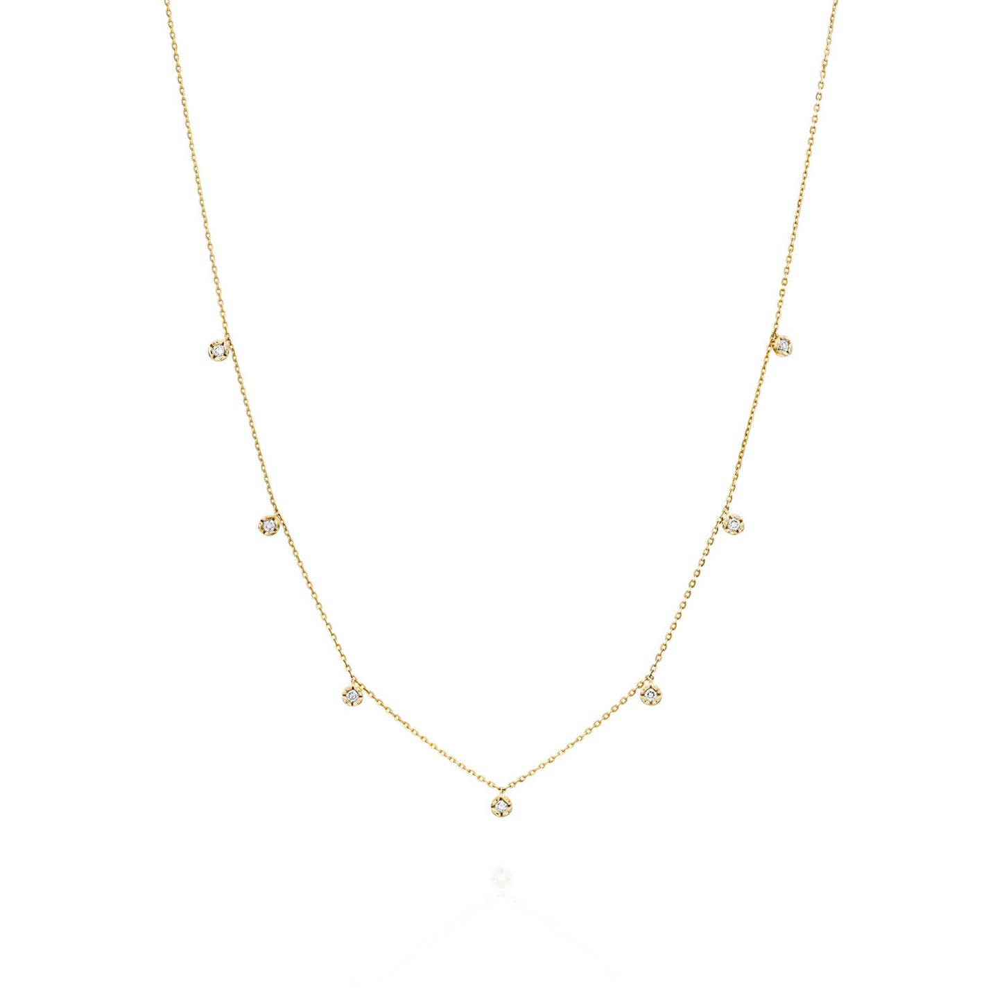 The Perfect Circle|שרשרת יהלומים תלויים