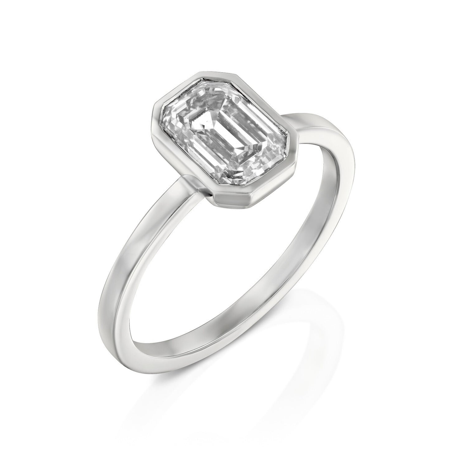 Emerald Crown Ring | טבעת יהלום אמרלד