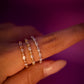טבעת שורה יהלומי מרקיזה|Marquise Row Ring