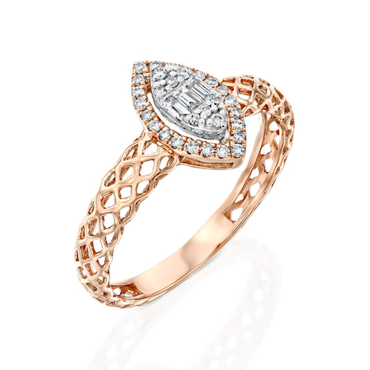 The Royal Marquise Ring|טבעת מרקיזה