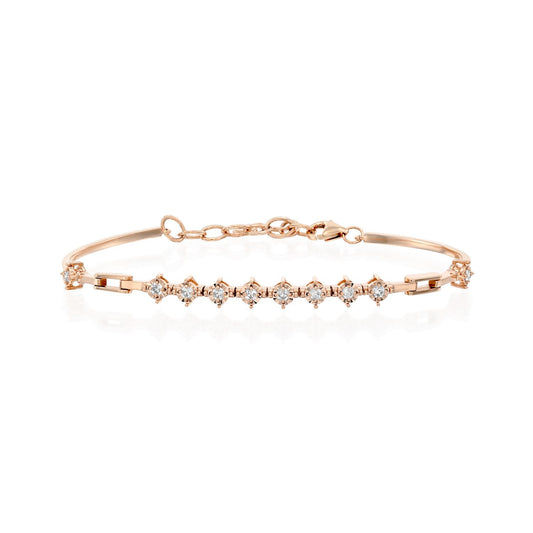 צמיד יהלומים ולייזרים|Diamonds Bracelet