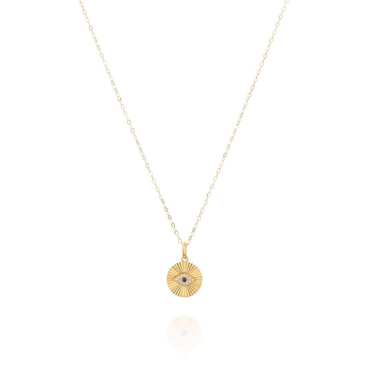 שרשרת דיסקית וינטג׳|Vintage Disc Necklace