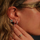 Dégradé Hoop Earrings | עגילי חישוק יהלומים
