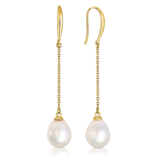 Enchanting Pearls | עגילי פנינים נופלים