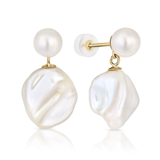 Radiant Pearls | עגילי פנינים