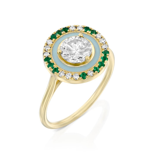 טבעת אמרלדים|Emerald Ring