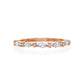 טבעת שורה יהלומי מרקיזה|Marquise Row Ring