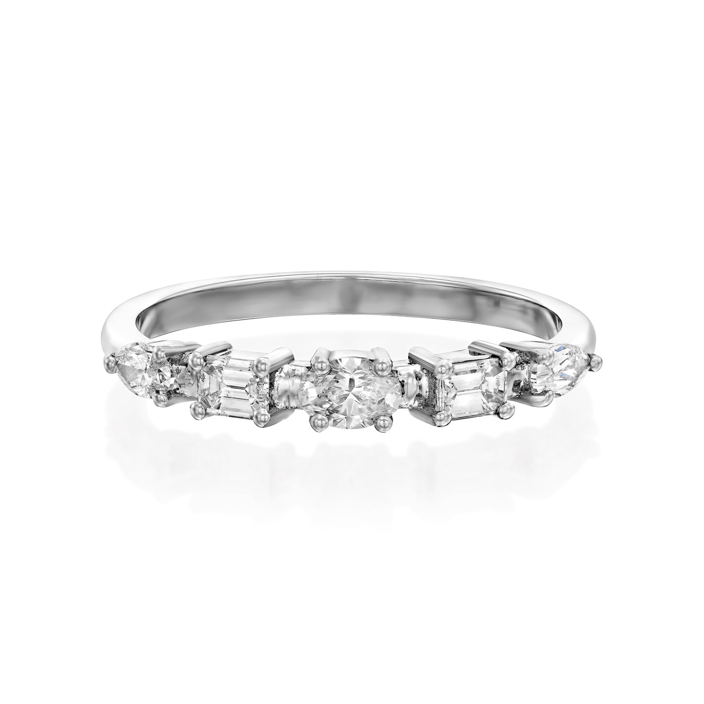 טבעת ליאור|Multi-Shape Diamond Ring