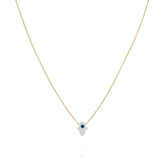 שרשרת חמסה אם הפנינה|Hamsa Necklace