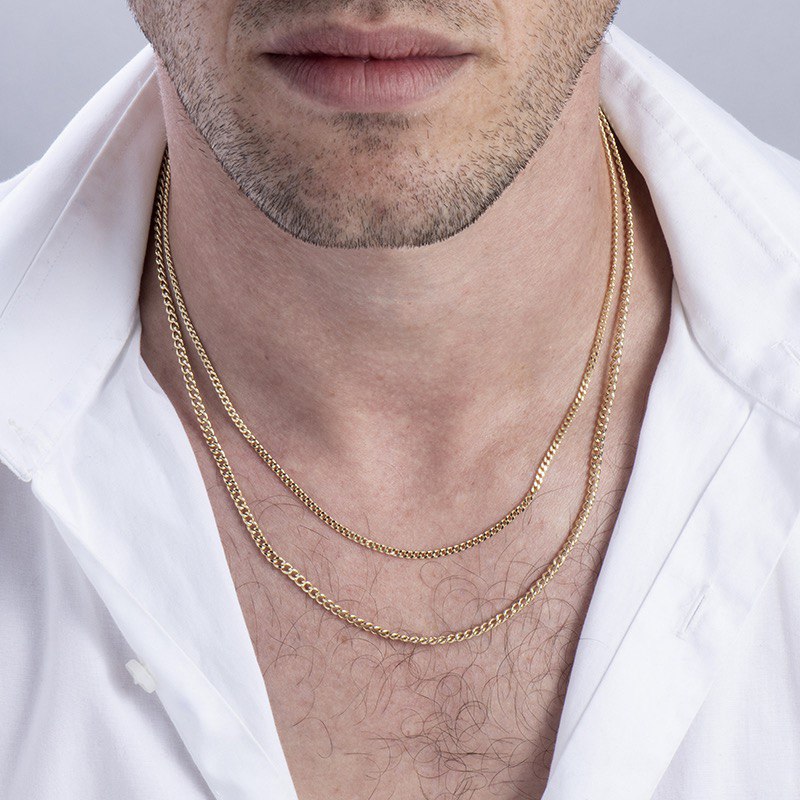 Men's Curb Link Chain