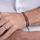 Midnight Men's Tennis Bracelet