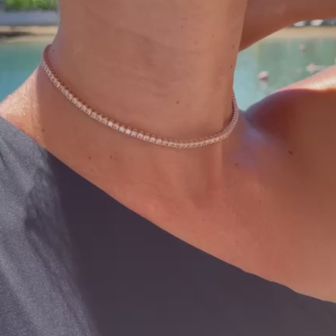 Tennis Choker Diamonds MAYMOND Jewelry