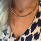Half Way Colier Tennis Necklace Rental