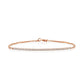 White Diamonds Bracelet Gold 14K