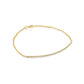 White Diamonds Bracelet Gold 14K