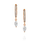 Marquise Diamonds Earrings Gold 14K