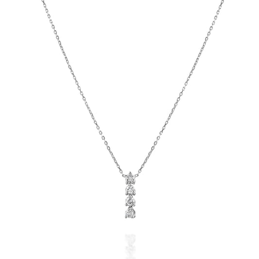 Diamonds Necklace Gold 14K