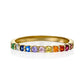 Rainbow Gemstones Ring Gold 14K