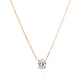 Oval Diamond Cut Necklace Gold 14K