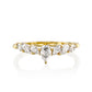 Marquise Cut Diamond Ring Gold 14K