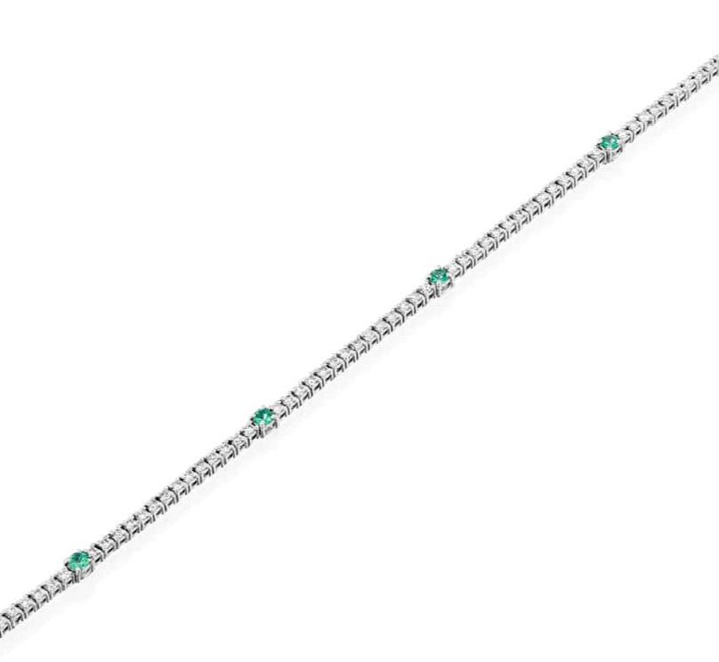 Emerald Tennis Bracelet