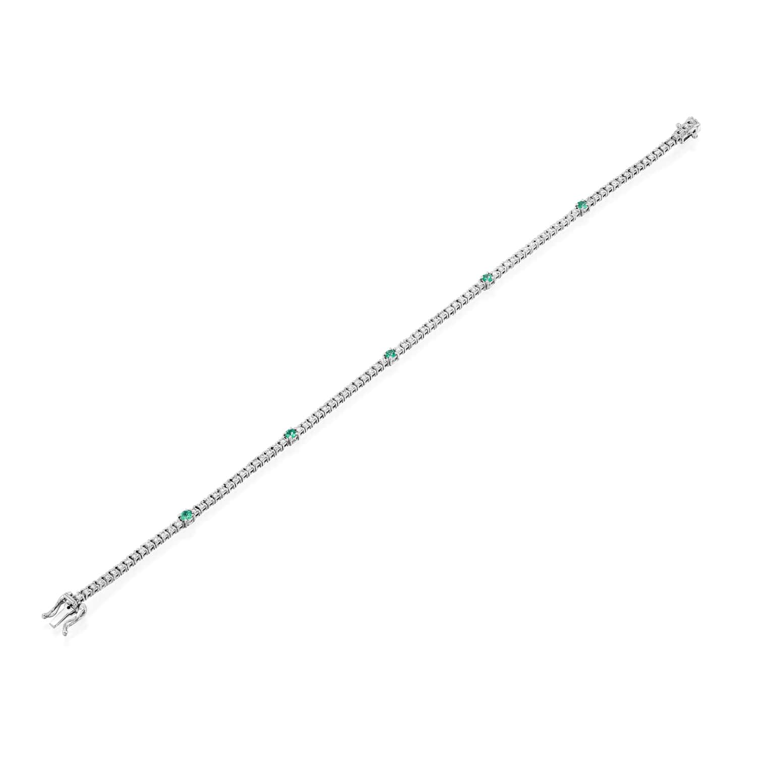 Emerald Tennis Bracelet