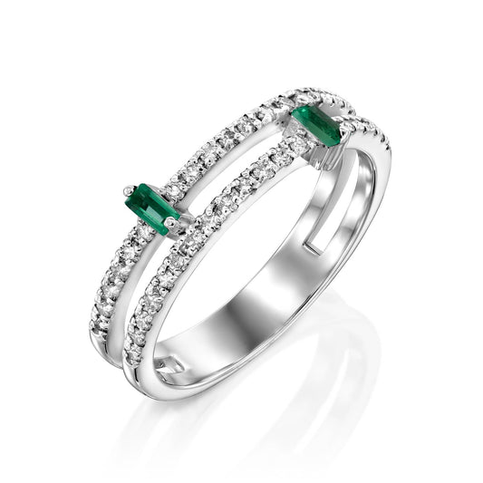 Sinking Emeralds - MAYMOND Jewelry