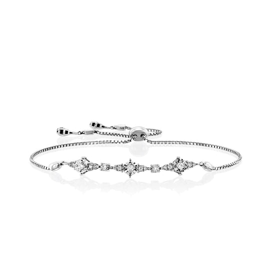 Geometric Diamond Bracelet - MAYMOND Jewelry